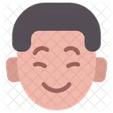 Chico Emoji Timido Icono