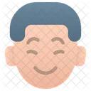 Chico Emoji Timido Icono