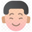 Chico Emoji Timido Icono