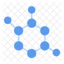 Molecula Compuesto Bioquimica Icono