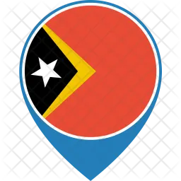 Timor lido Flag Ícone