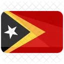 Timor Leste Flag Icon