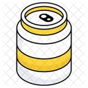 Tin Pack Tin Drink Beverage Icône