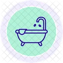 Tina de baño  Icono