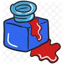 Tinte Tintenflasche Tintenfass Icon