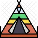 Tipi Tent Wigwam Icon