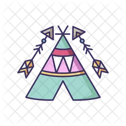 Tipi tribal  Icono