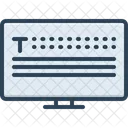 Tipo Desktop Monitor Icon