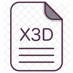 X3D  Icono