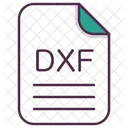 Dxf Arquivo Documento Icon