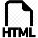 Tipo De Arquivo Html Html Formato Ícone