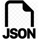 Tipo De Arquivo Json Formato Extensao Ícone