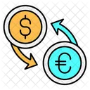 Tipo De Cambio Finanzas Dinero Icon