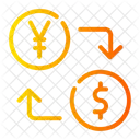Tipo De Cambio Negocios Y Finanzas Cambio De Moneda Icono
