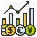Tipo De Cambio Moneda Dinero Icono