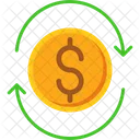 Tipo De Cambio Dolar Cambio Icono
