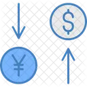 Tipo De Cambio Monedas Cambio Icono