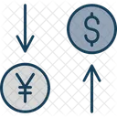 Tipo De Cambio Monedas Cambio Icono