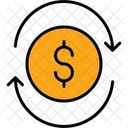 Tipo De Cambio Dolar Cambio Icono
