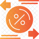 Tipo De Cambio Conversion Moneda Icono