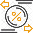 Tipo De Cambio Conversion Moneda Icono