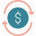 Tipo De Cambio Dolar Cambio Icono