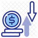 Tipo De Cambio Icono