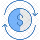 Tipo De Cambio Dolar Cambio Icono
