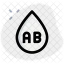 Tipo de sangre ab  Icono