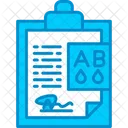 Tipo De Sangre Ab Sangre Tipo Icono