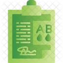 Tipo De Sangre Ab Sangre Tipo Icono