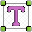 Herramienta De Texto Texto Herramienta De Texto Icon