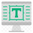 Tipografia Texto Fuente Icono