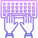 Hand Tastatur Code Symbol