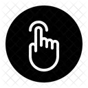 Tippen Beruhren Finger Symbol