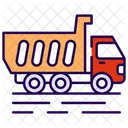 Tipper Truck Vehicle Dump Truck Icon