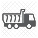Tipper Truck Construction Industry Dump Vehicle Transportation Icon