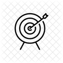 Cible De Tir A Larc Icône
