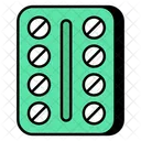 Tiras De Pastillas Tiras De Tabletas Tiras De Capsulas Icono