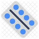Tiras De Pastillas Tiras De Tabletas Tiras De Capsulas Icono