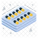 Tiras De Pastillas Tiras De Tabletas Tiras De Capsulas Icono