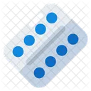Tiras De Pastillas Tiras De Tabletas Tiras De Capsulas Icono