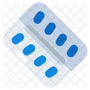 Tiras De Pastillas Tiras De Tabletas Tiras De Capsulas Icono