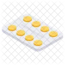 Tiras De Pastillas Tiras De Tabletas Tiras De Capsulas Icono
