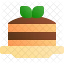 Tiramisu Cake Dessert Icon