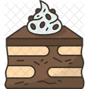Tiramisu Cake Chocolate Icon