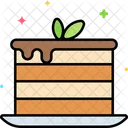 Tiramisu Dessert Cake Icon