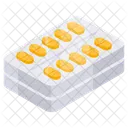 Tiras De Pastillas Tiras De Tabletas Tiras De Capsulas Icono