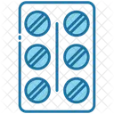 Tiras de pastillas  Icono