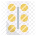 Tiras de pastillas  Icono